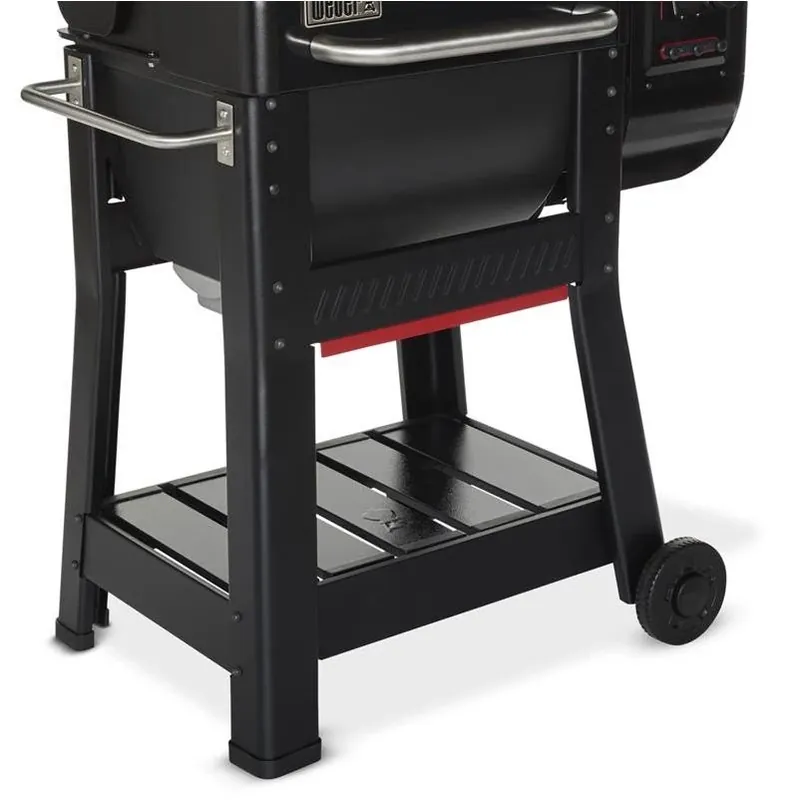 Weber Smoque 22‑inch Pellet Grill Replacement Bottom Shelf – Durable Plastic, 3.75" H × 28.6" W × 18.2" L