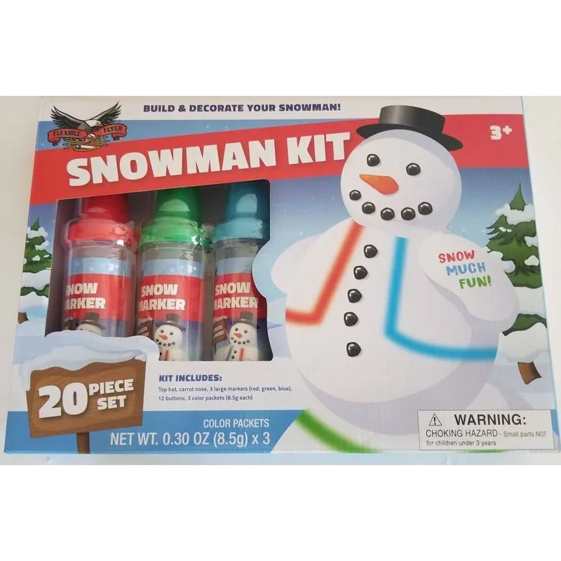 20-Pc. Snowman Decorating Kit