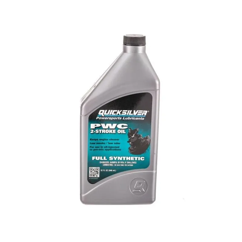 Quicksilver Synthetic 2‑Stroke Engine Oil – 32 fl oz