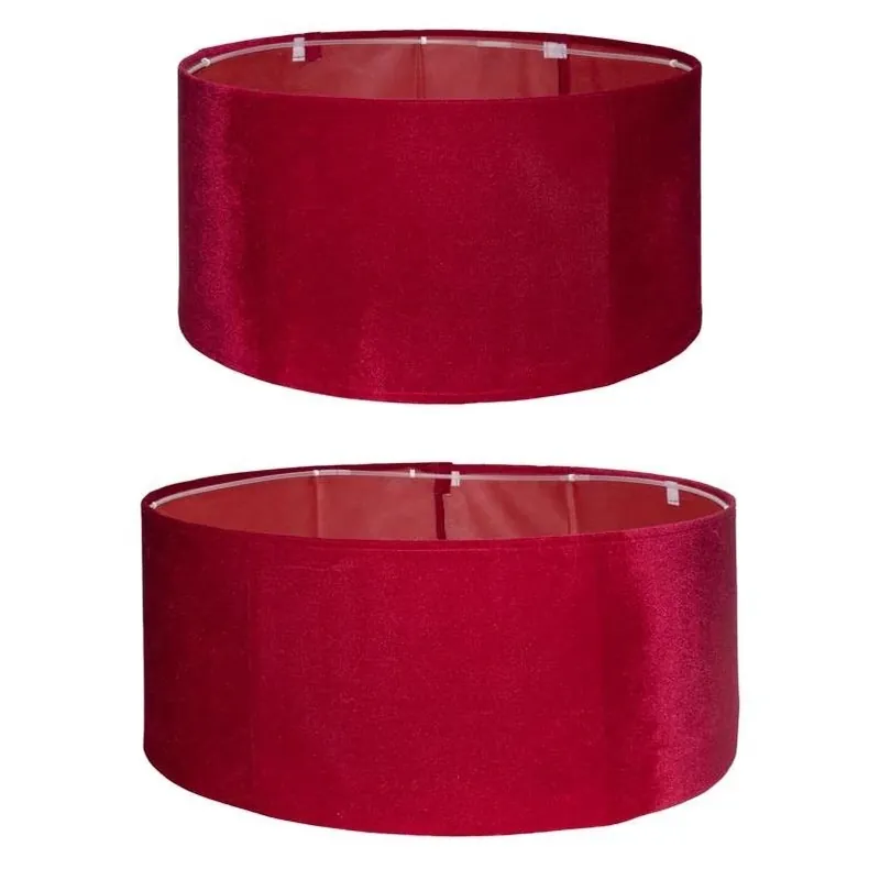 Dyno Red Velvet Expandable Drum‑Style Tree Collar – 26 cm