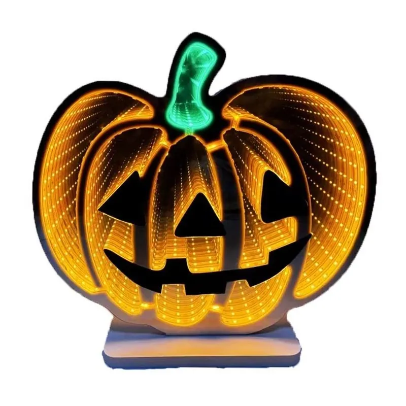 Celebrations Orange 192‑LED Prelit Pumpkin Light – 11.8‑in Halloween Decoration