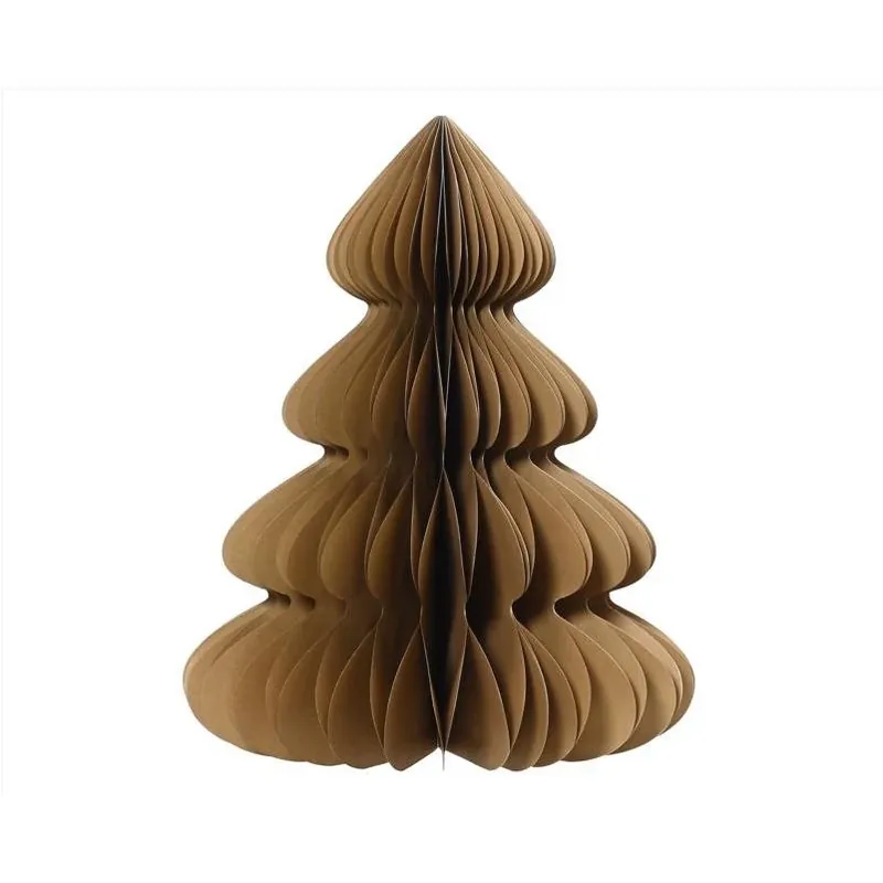 Decoris 3‑Foot Brown Paper Tree Table Decoration