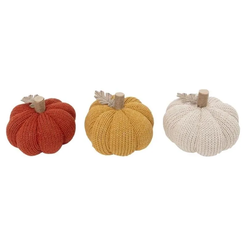 Gerson 7‑Inch Harvest Pumpkin Decorative Accent – Autumn Home Décor