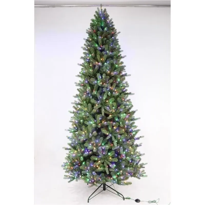 Holiday Bright Lights 9‑Foot Full‑Tree LED With 1000 Color‑Changing Lights – Virginia Classic 1‑2