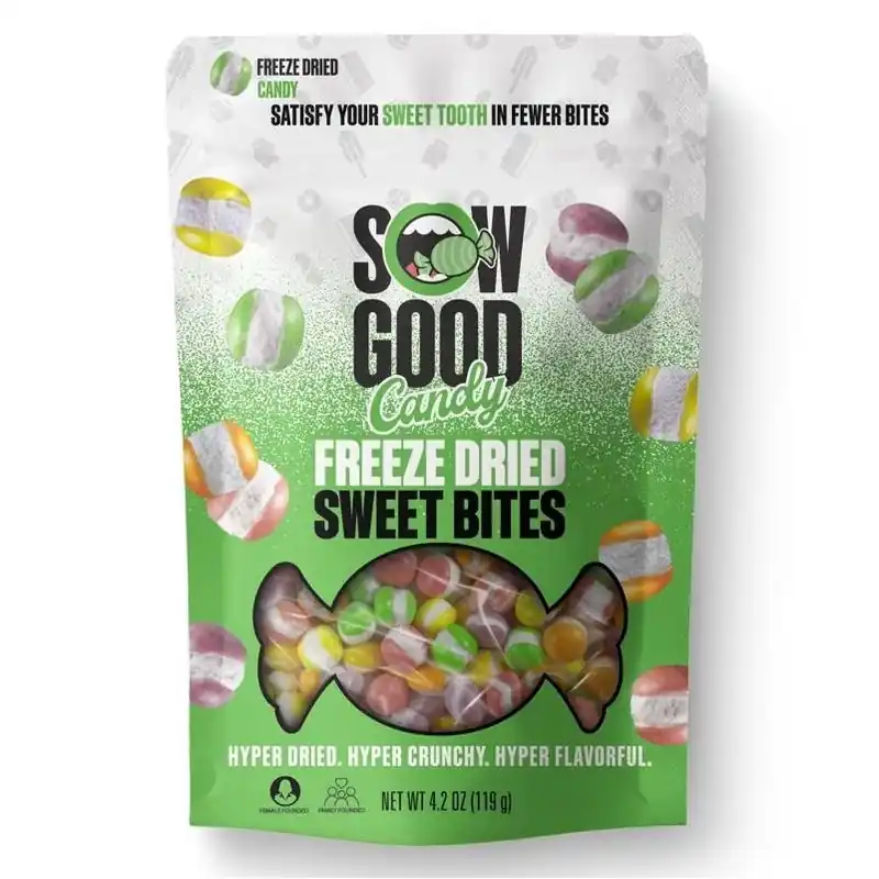 Sow Good Freeze‑Dried Sweet Bites – 4.2 oz Candy Snack