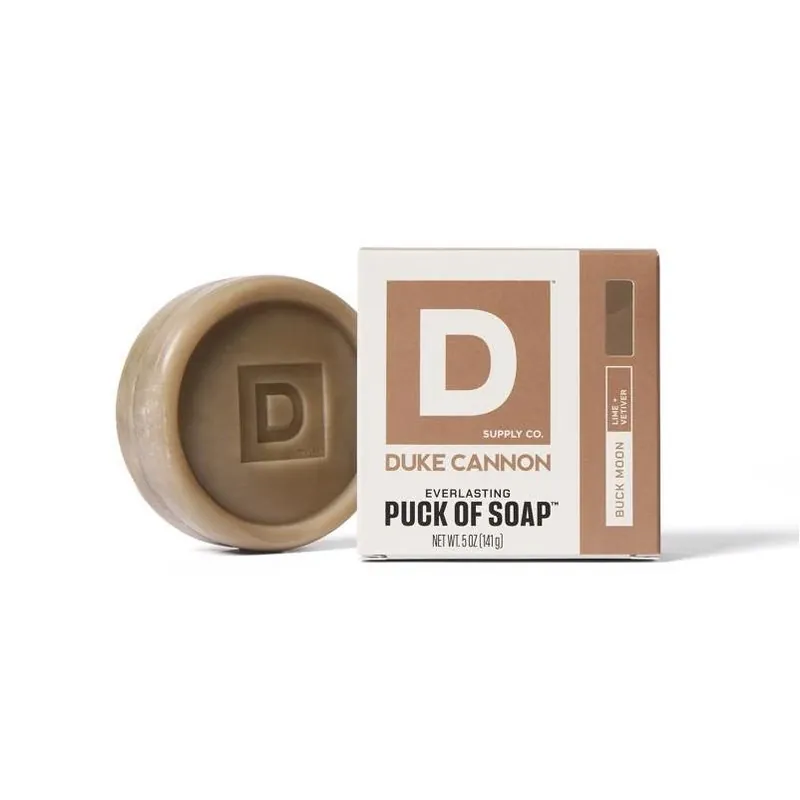 Duke Cannon Buck Moon Lime & Vetiver Bar Soap – 5 oz