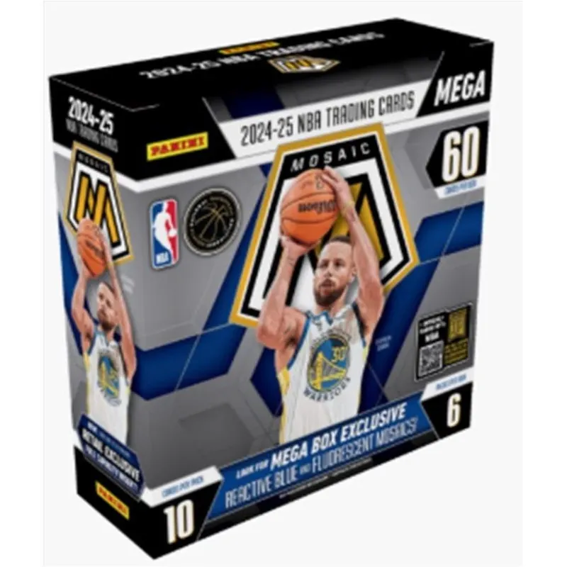 Panini Mosaic NBA 2024/25 Basketball Mega Box – Premium Trading Card Collection