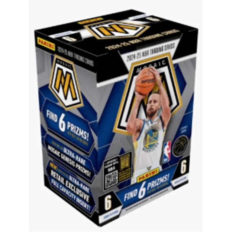 Panini Mosaic NBA 2024/25 Basketball Blaster Box – Multicolored Trading Cards