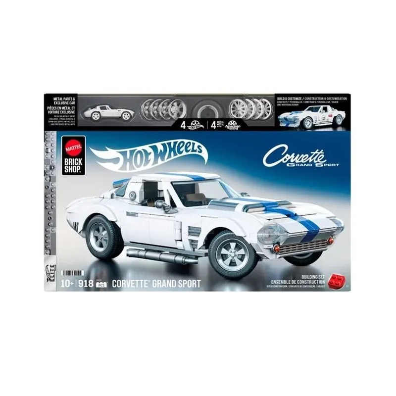 Mega Hot Wheels Corvette Grand Sport Construction Kit