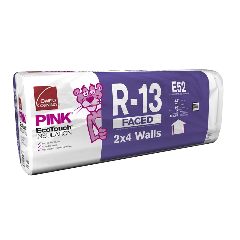 Eco Touch 23 In. W X 93 In. L R-13 Kraft Faced Fiberglass Insulation Batt