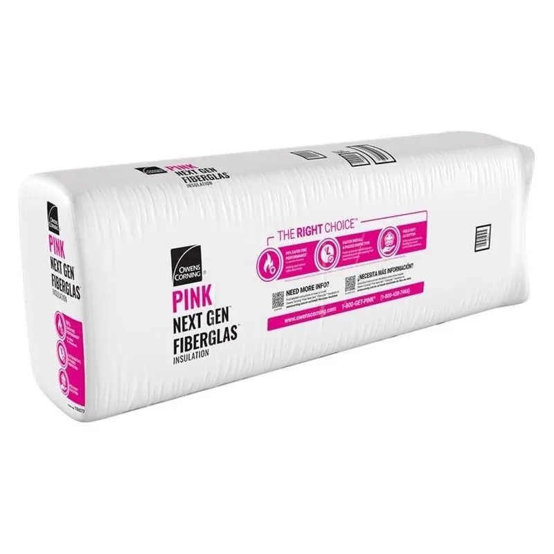 Owens Corning 15" × 93" Fiberglass Insulation Batt – R‑11, 3.5" Thick, Kraft‑Faced, 125 sq ft Coverage (13‑Roll Pack)