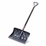 20-inch Snow Shovel/pusher With No-stick Graphite Blade And Steel Handle