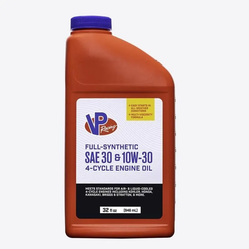 VP Racing Fuels Synthetic 10W-30 Motor Oil – 32 oz High‑Performance 4‑Stroke Lubricant