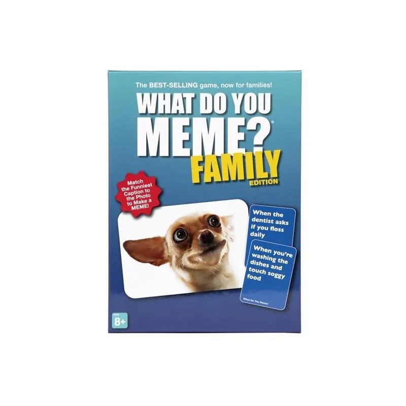 ? Family Edition Card Game - Funniest Caption Game For Ages 8+