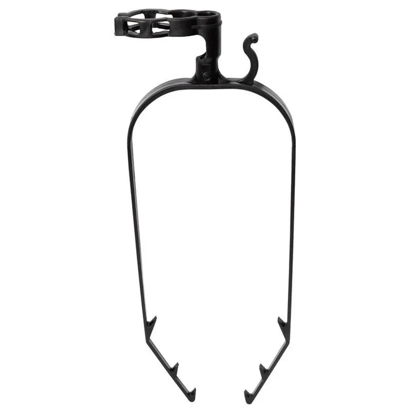 Dyno Titan Pro Roof Ridge Light Clip – 50‑Piece Black Outdoor PP Set
