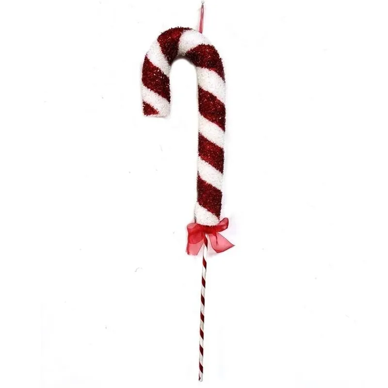 Youngcraft 3D Candy Cane Table Stake – Red & White Holiday Décor