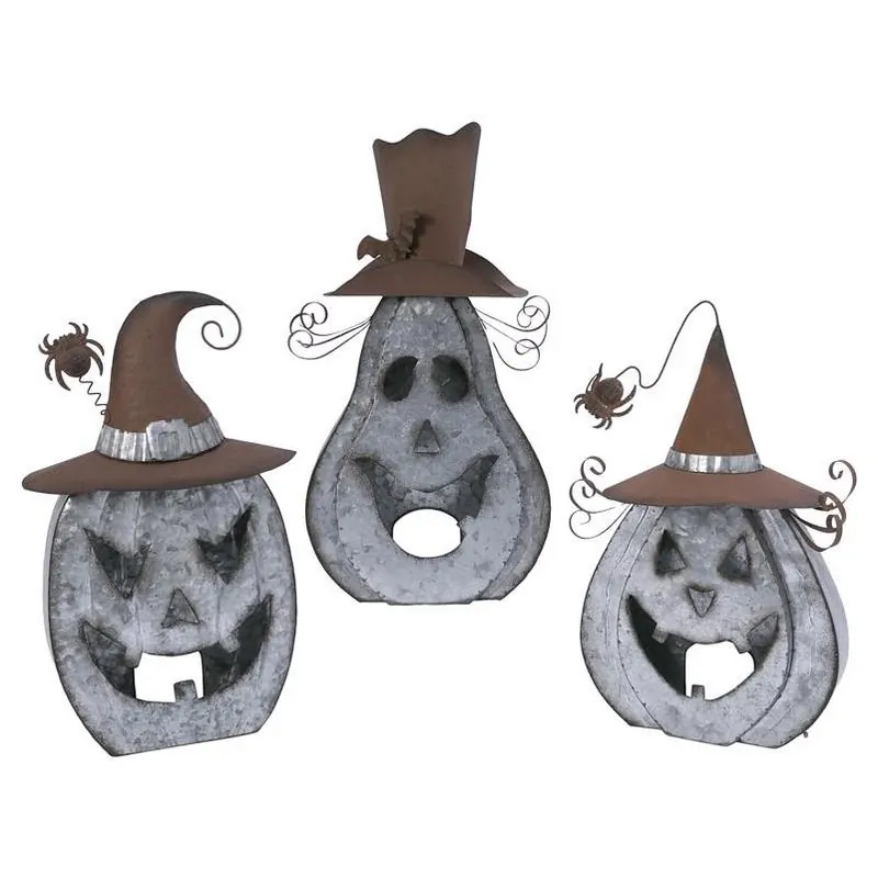 Gerson 18‑Inch Halloween Pumpkin Luminary – Spooky Seasonal Décor