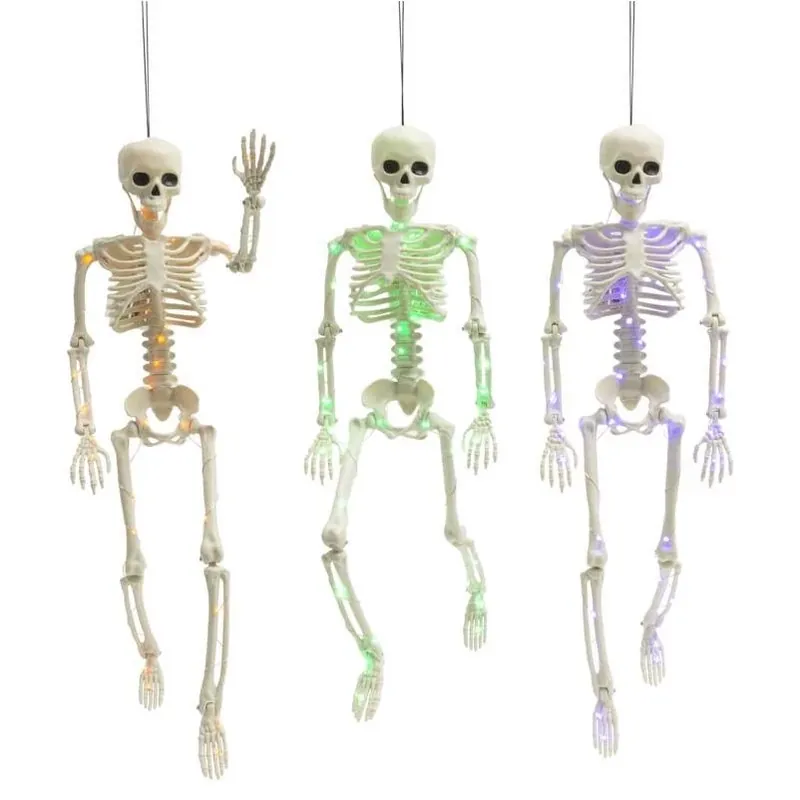 Gerson 24‑in LED Skeleton Halloween Decoration – Pre‑lit Spooky Figure