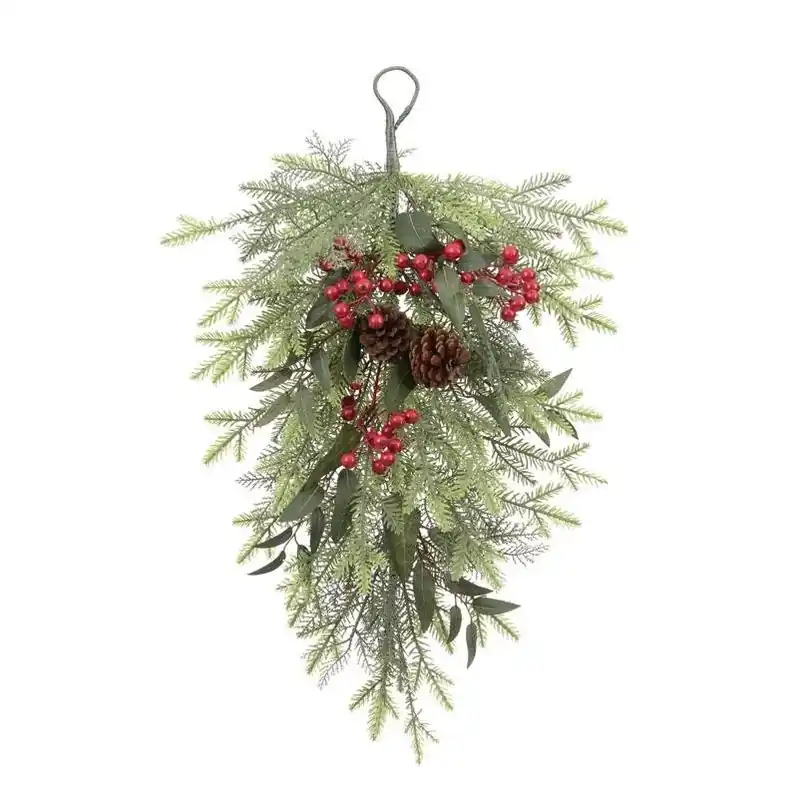 2‑Foot Unlit Teardrop Garland – Everyday Decorative String