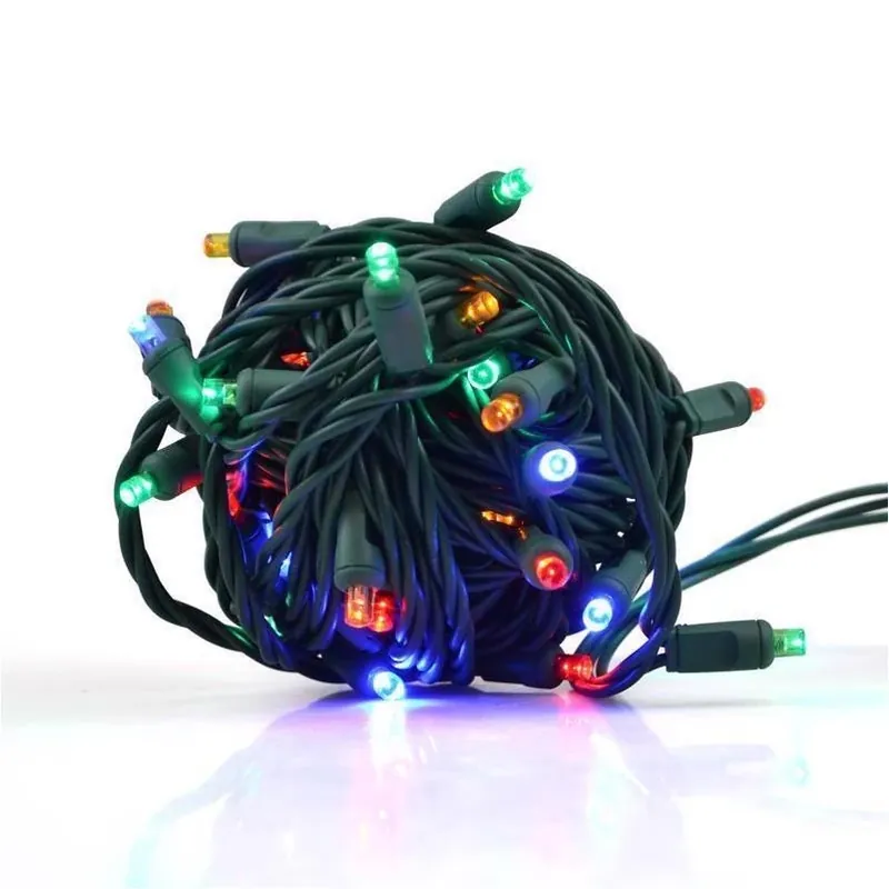 Celebrations 25‑ft Multicolor Grand Mini LED Christmas String Lights – 50‑Bulb Plug‑In Set