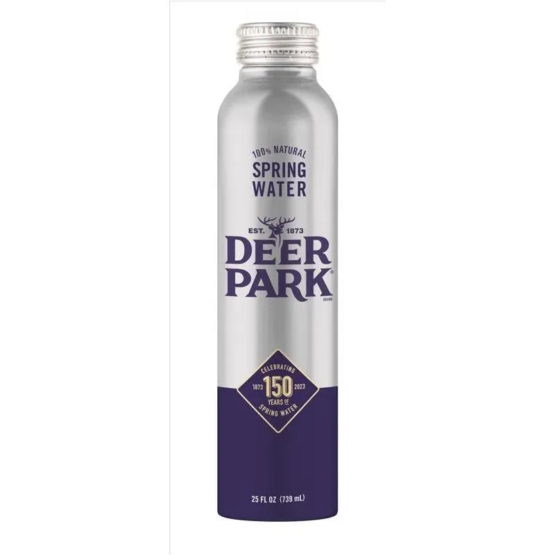 Primo Deer Park Natural Spring Water – 25 oz Can (Single Pack)