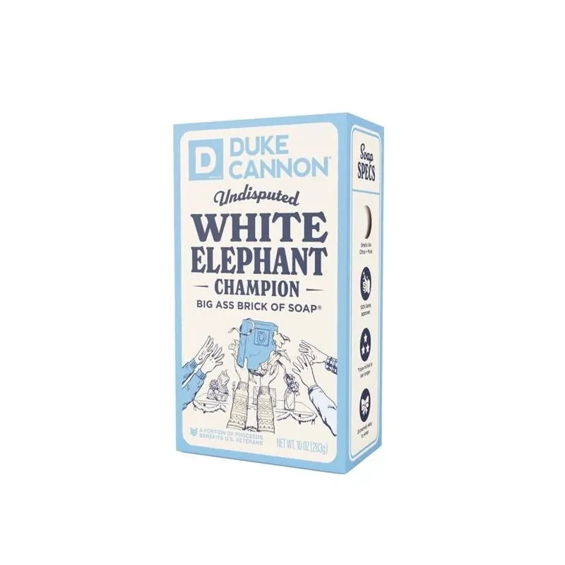 Duke Cannon Citrus‑Musk Bar Soap – 10 oz Classic Grooming Essential