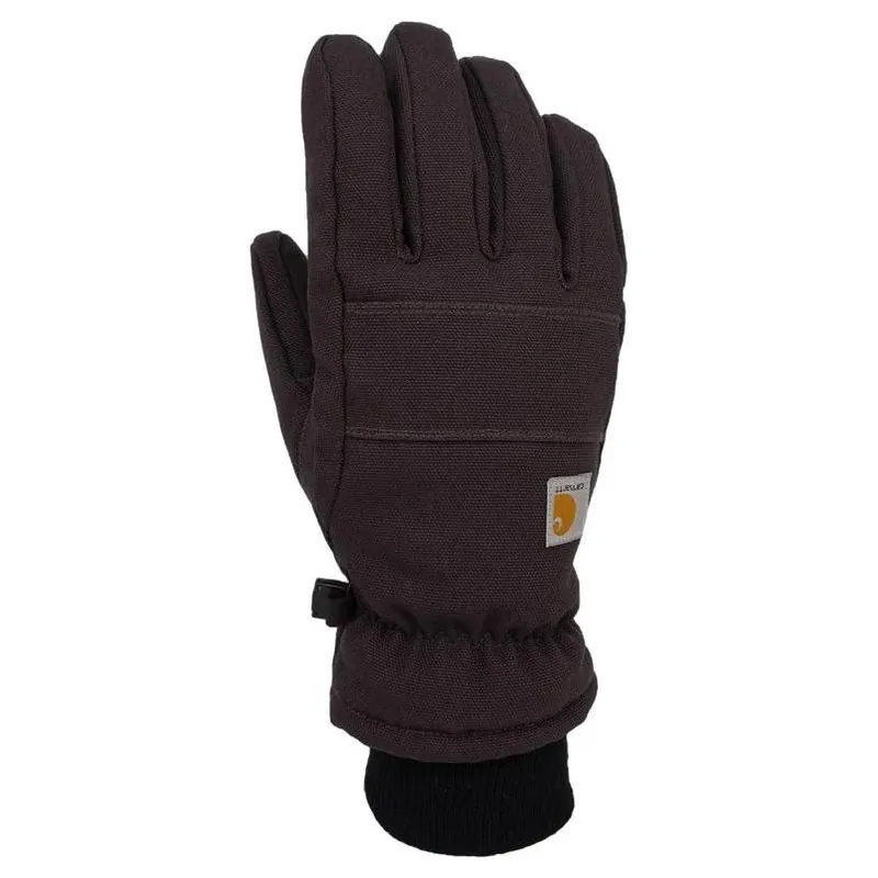 Carhartt Women‘s M Black Insulated Cotton Duck & Synthetic Leather Gloves