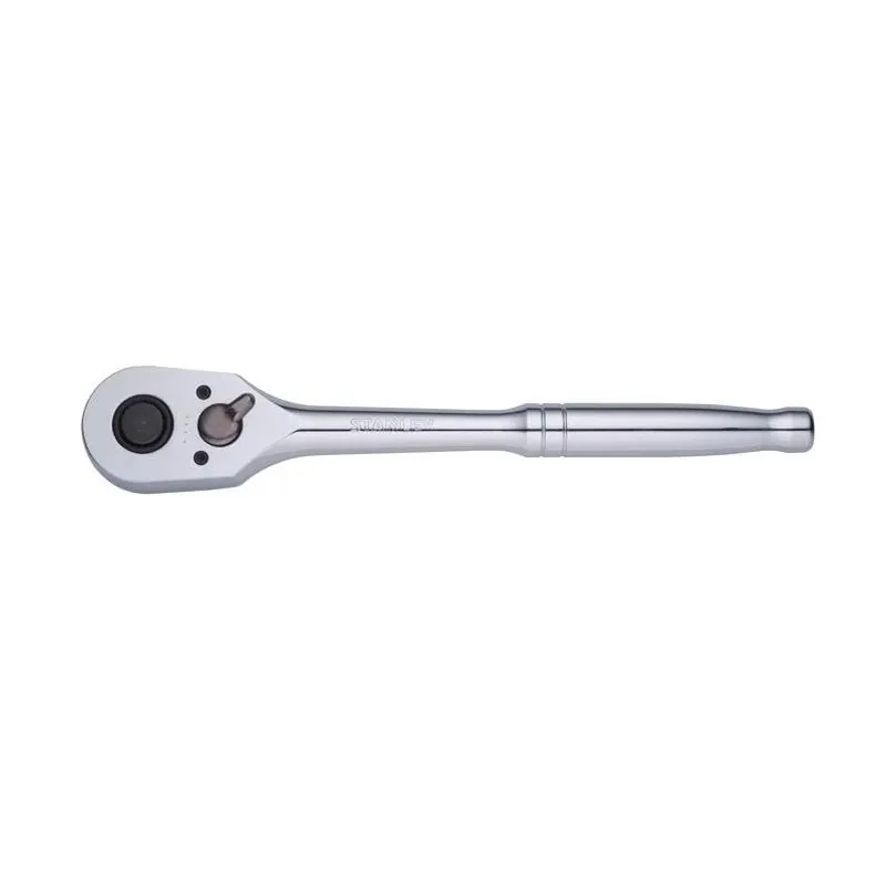 Stanley 1/2" SAE Quick‑Release Pear‑Head Ratchet – 72‑Tooth Chrome‑Vanadium Tool
