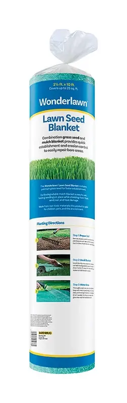 Lawn Seed Blanket, Southern, 1 Lbs., Covers 25 Sq. Ft.