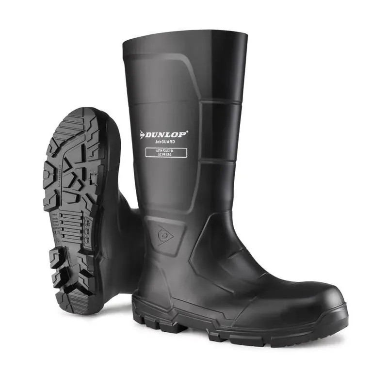 Dunlop Men‘s Waterproof PVC Acifort Steel Toe Boots - Size 9 US