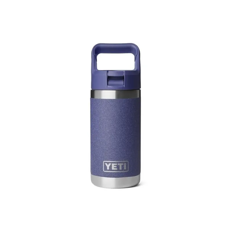 YETI Rambler Jr. 12‑oz Moon Dust Insulated Kids Water Bottle With Straw – BPA‑Free Stainless Steel