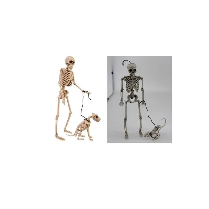 14‑Inch Walking Skeleton Halloween Prop – Fun World Spooky Decor