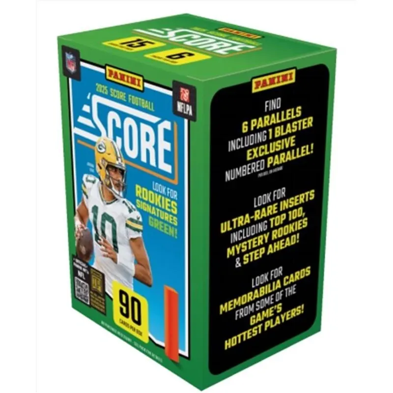 Panini 2025 Score Football Blaster Box – Premium Trading Cards