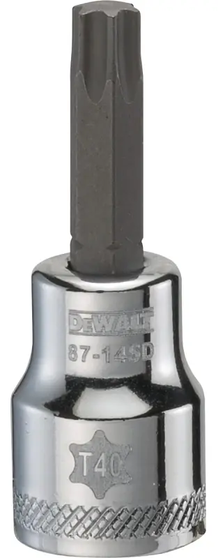 T40 Star Torx Socket, 3/8 In. Drive
