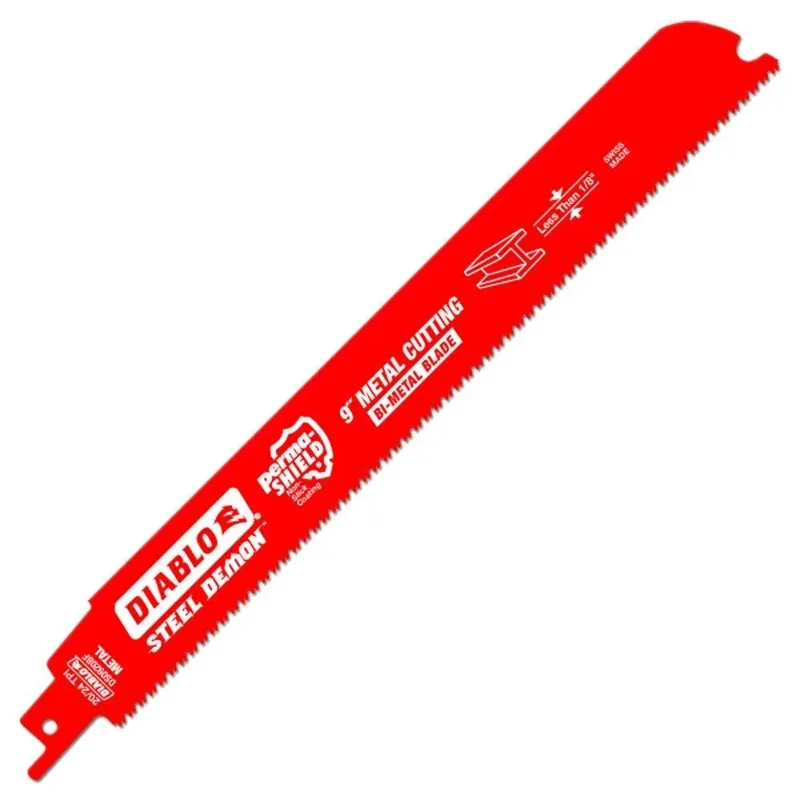 9 Inch Steel Demon Thin Metal Cutting Reciprocating Saw Blade 20/24 Tpi Model Ds0920bf