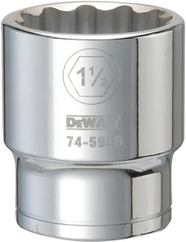Socket, 12-Point, 3/4 In. Drive, 1-1/2 In.