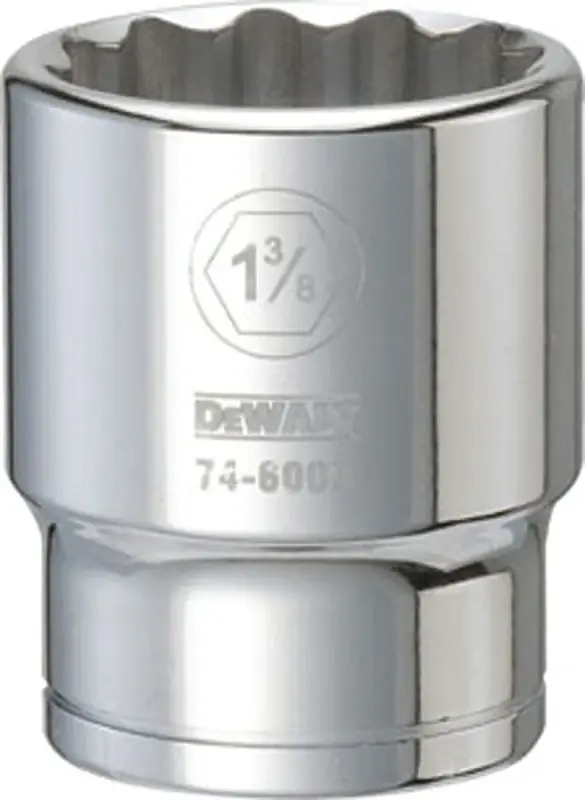Socket, 12-Point, 3/4 In. Drive, 1-3/8 In.