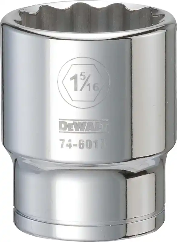 Socket, 12-Point, 3/4 In. Drive, 1-5/16 In.