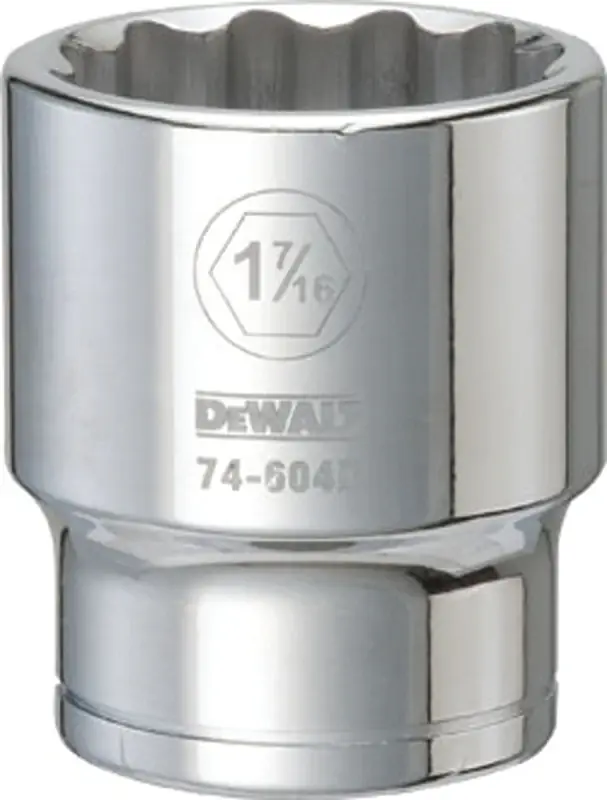 Socket, 12-Point, 3/4 In. Drive, 1-7/16 In.