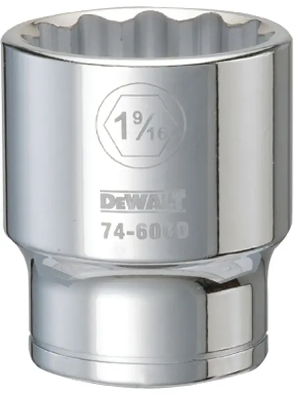 Socket, 12-Point, 3/4 In. Drive, 1-9/16 In.