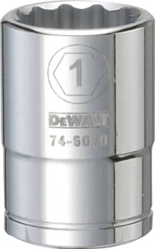 Socket, 12-Point, 3/4 In. Drive, 1 In.