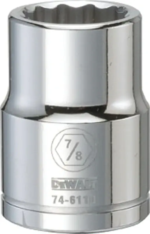 Socket, 12-Point, 3/4 In. Drive, 7/8 In.