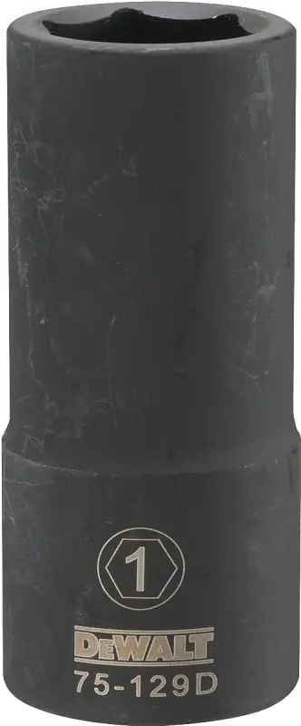 SAE Deep Impact Socket, 6-Point, 3/4 In. Drive, 1 In.