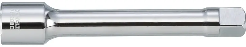 Socket Extension, Polished Chrome Vanadium Steel, 8 In., 3/4 In. Drive