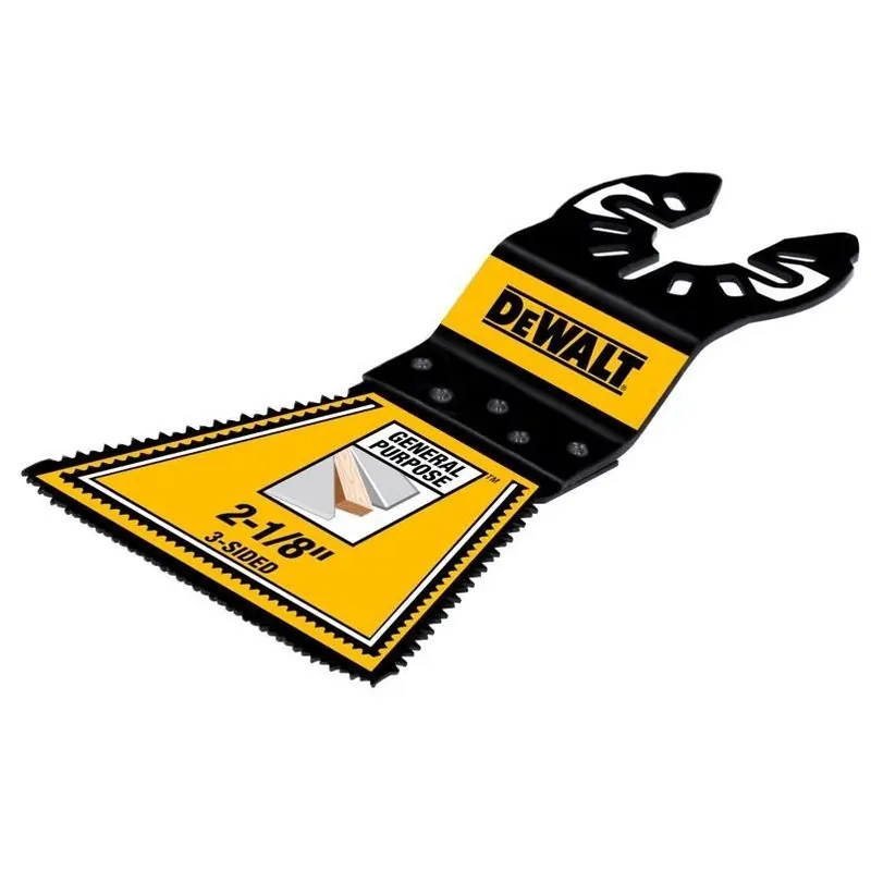 DEWALT 1-3/4" Titanium‑Coated Bi‑Metal Oscillating Blade – Universal Fit