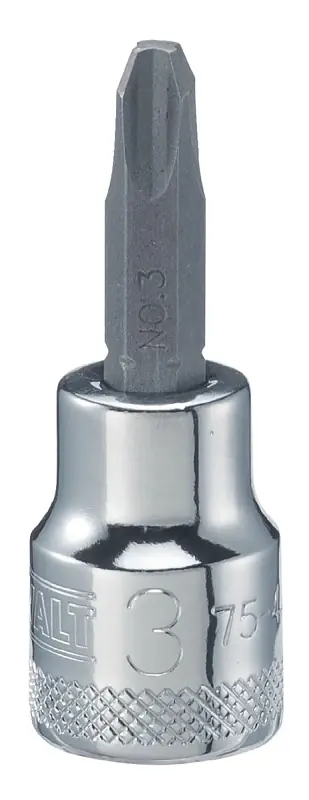 3/8 Inch Drive Phillips No.3 Bit Socket With Directtorque Technology