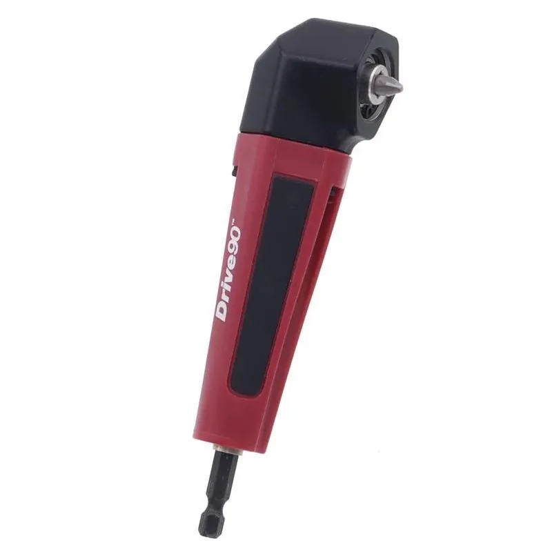 Milescraft Impact‑Ready Right Angle Drill Attachment – 1/4" Quick‑Change Hex Shank