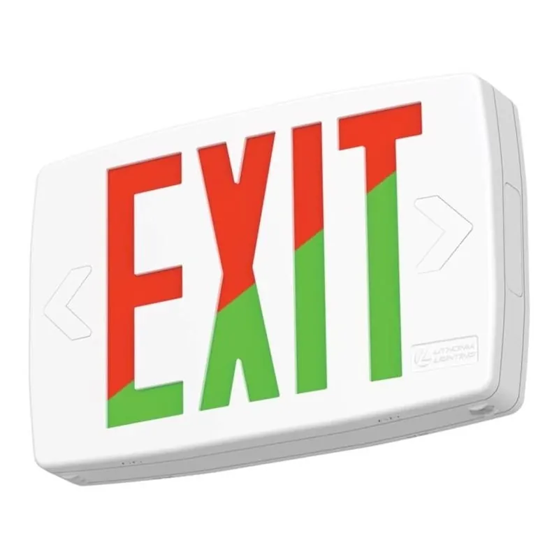 Lithonia Lighting LQM Hardwired LED White Exit Sign – Energy‑Efficient Surface‑Mount