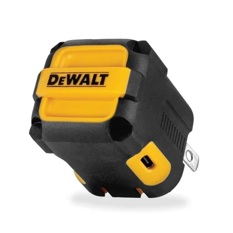 DEWALT Dual USB‑C Wall Charger – 2‑Port Fast Charging Adapter For IPhone, Samsung & Android