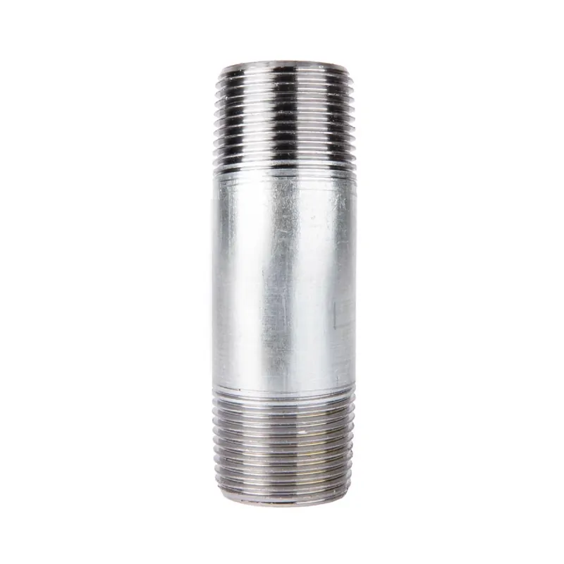 2-1/2 In. Mip X 2-1/2 In. D Mip Galvanized Steel 4 In. L Nipple